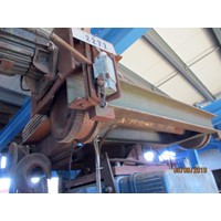 Crane trolley for double girder with cable hoist 5t